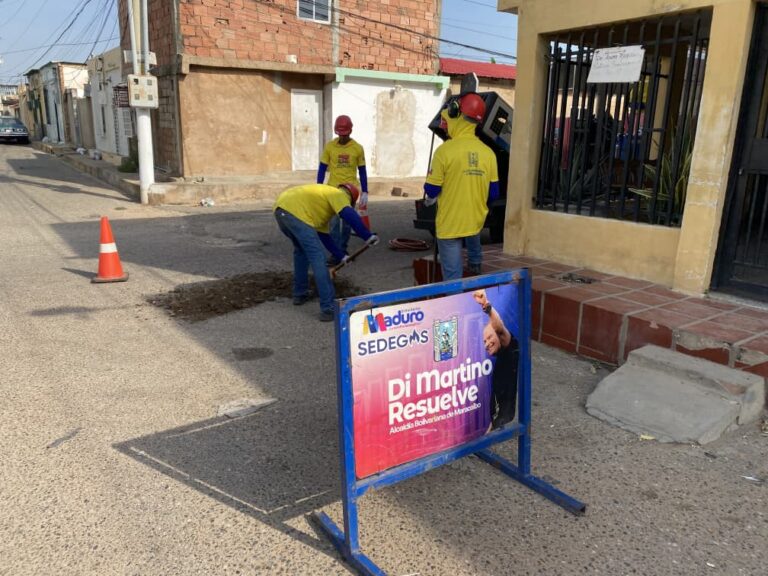¡Optimizado el servicio! Alcaldía de Maracaibo ejecutó mantenimiento en la red de gas del sector Belloso