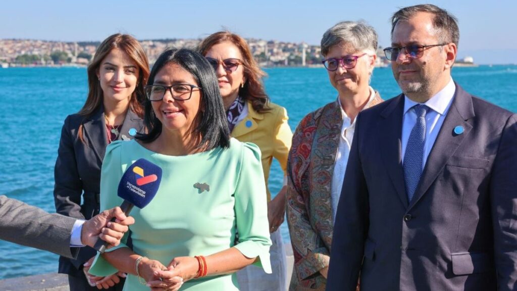 Delcy Rodríguez: Venezuela y Turquía consolidan lazos de hermandad estratégica