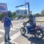 ¡Llamado a la prevención vial! Alcaldía de Maracaibo realizó simulacro de accidente para concientizar a conductores
