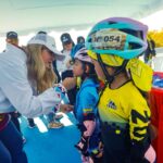 Gobernador Luis Caldera y el ministro de Deporte inauguran el Patinódromo "Alfredo León Moreno" en la Vereda del Lago