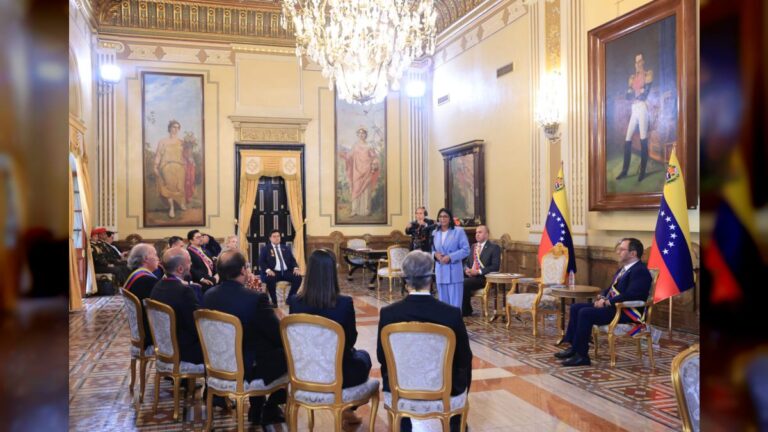 Delcy Rodríguez reitera que Venezuela no reconocerá veredicto de la CIJ sobre controversia territorial del Esequibo