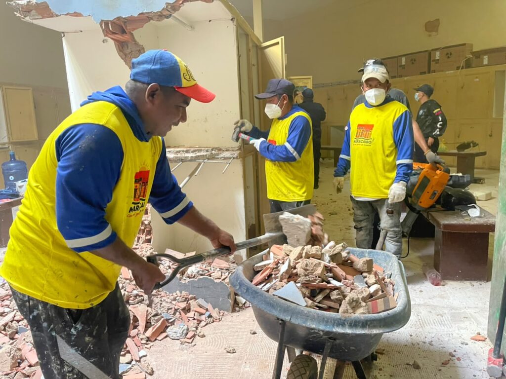 ¡Compromiso de Di Martino con el bienestar de los funcionarios! Sede principal de Polimaracaibo será restaurada por la Alcaldía de Maracaibo