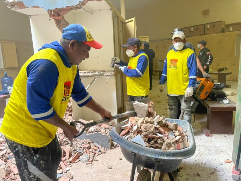 ¡Compromiso de Di Martino con el bienestar de los funcionarios! Sede principal de Polimaracaibo será restaurada por la Alcaldía de Maracaibo