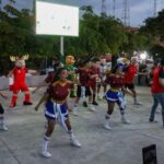 Alcaldía de Maracaibo llevó fiesta mundialista a la Plaza Yepes