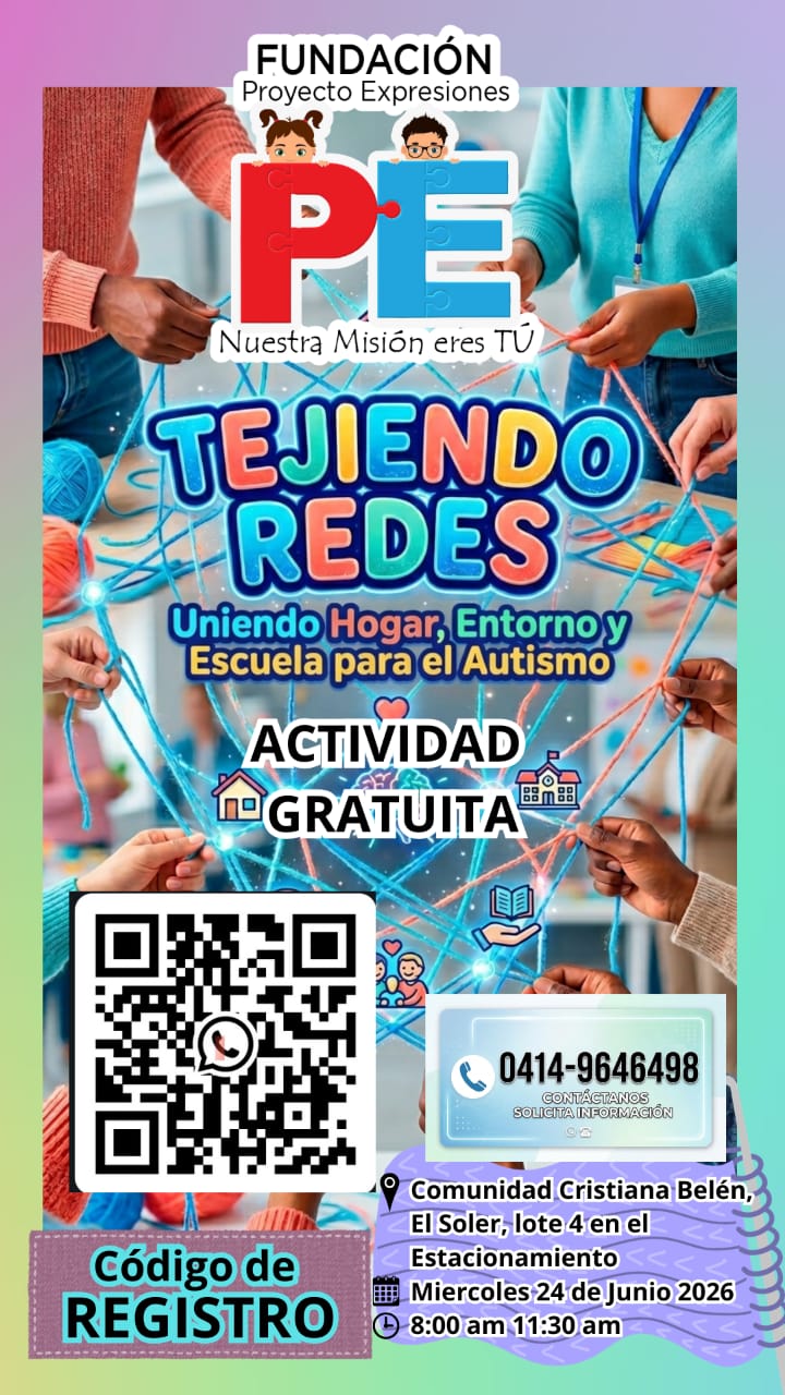 ​Ofrecerán taller gratuito "Tejiendo Redes" en el sector El Soler para abordar el Espectro Autista