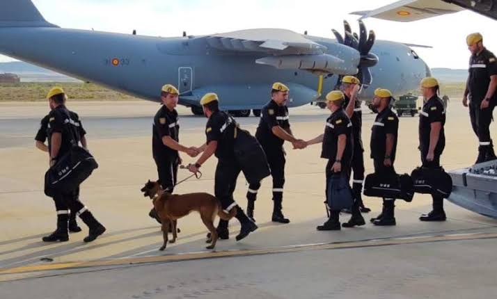 España envía avión militar a Venezuela con efectivos de emergencias y rescate