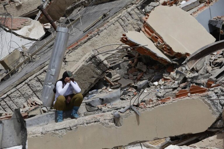 La ONU advierte de que se “reduce el periodo crítico” para el rescate de supervivientes tras los terremotos