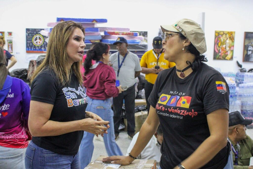 ¡Donativos para afectados en terremotos! Ana Clara Barboza de Di Martino: “Alcaldía cumple protocolos de control en sus centros de acopio”