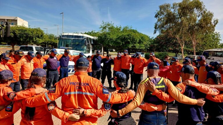 PC Zulia despliega quinta avanzada de especialistas en búsqueda y rescate para atender emergencia nacional