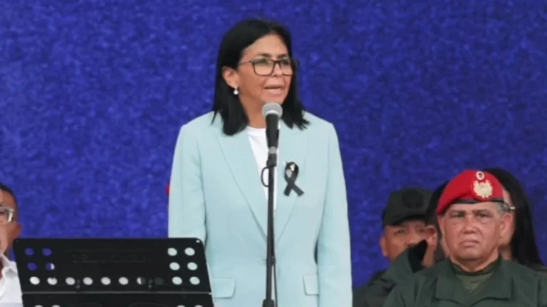Delcy Rodríguez: "Aquí no habrá estallido social"