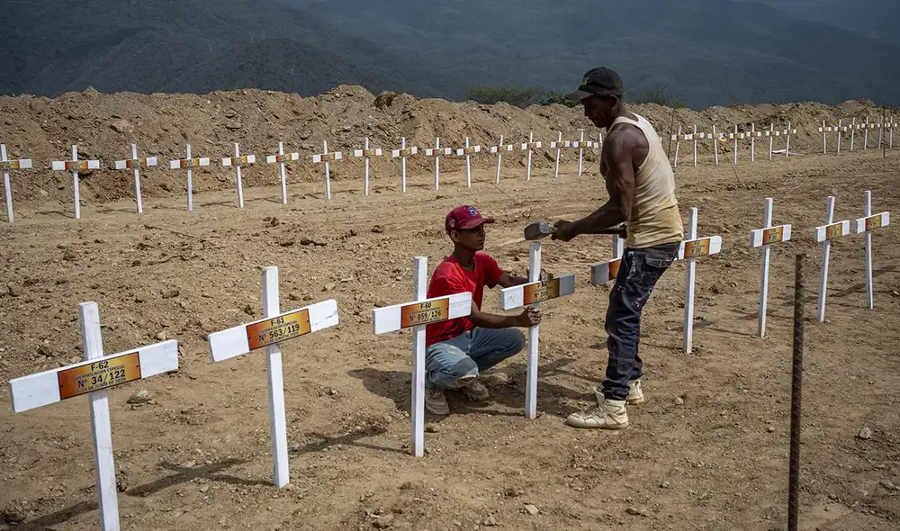 ¡Preservando la identidad de las víctimas! Venezuela entierra con dignidad a cuerpos no identificados tras los devastadores Terremotos