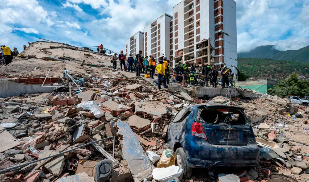 Aumenta la cifra de fallecidos tras los terremotos en Venezuela