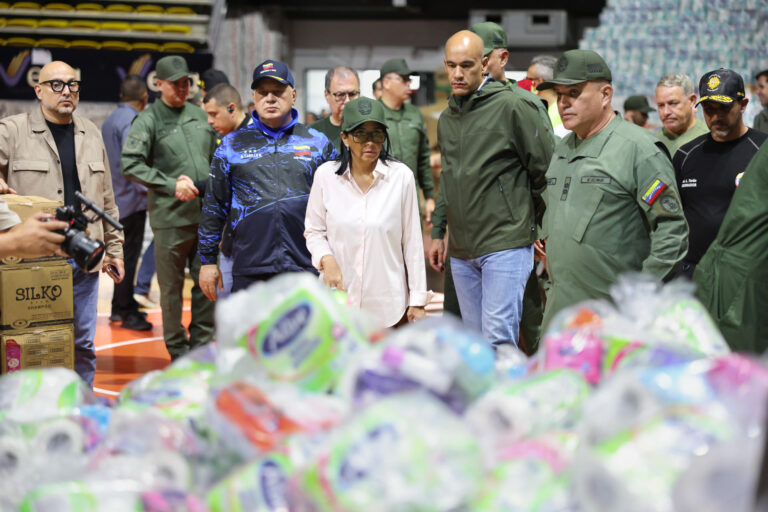 Delcy Rodríguez: los países pueden rastrear la ayuda humanitaria en una plataforma