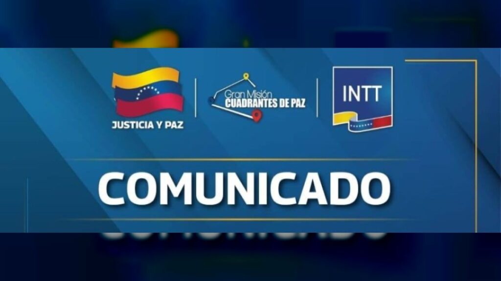 INTT suspende temporalmente sus servicios digitales por modernización de la plataforma