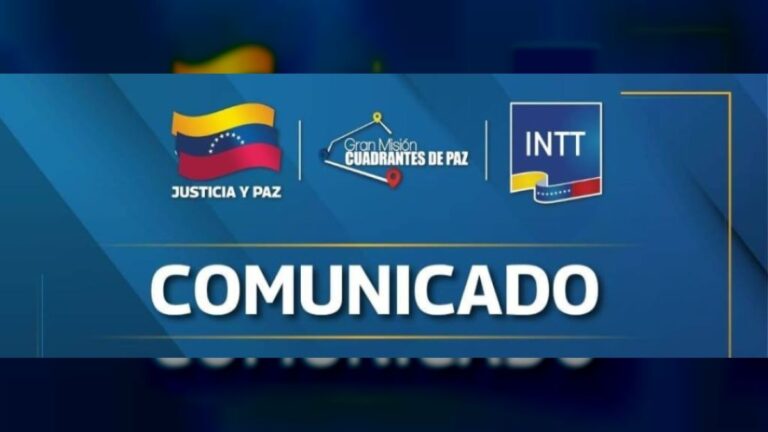 INTT suspende temporalmente sus servicios digitales por modernización de la plataforma
