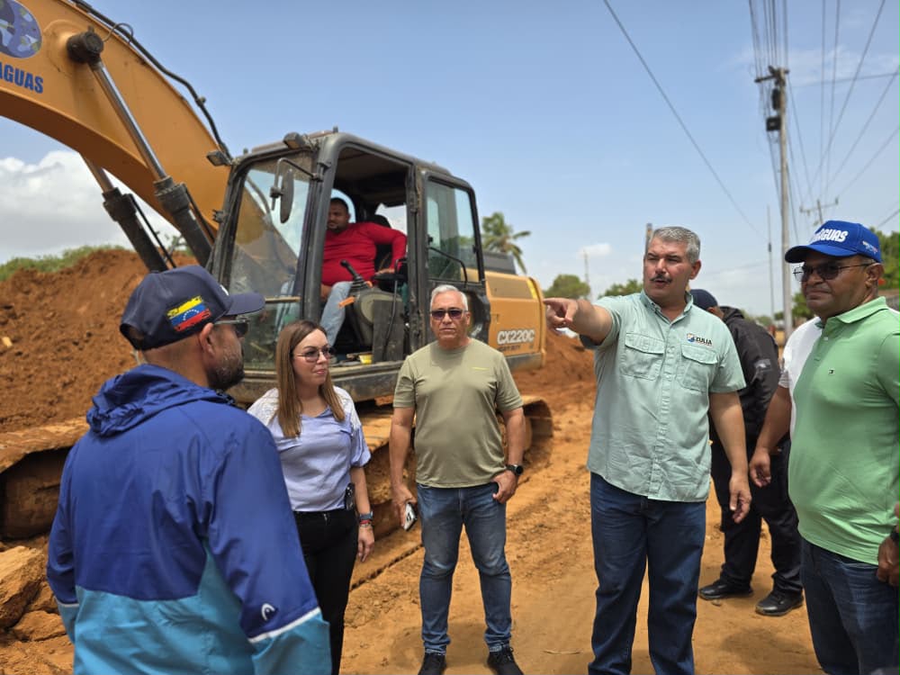 Gobernación inicia sustitución de 140 metros de colector de aguas servidas para beneficiar el oeste de Maracaibo