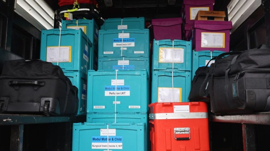 Venezuela recibe insumos médicos de Suiza para atender emergencia sísmica