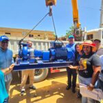 Gobernador Luis Caldera e Hidroven inician construcción de dos estaciones de bombeo para beneficiar 17 mil habitantes norte de Maracaibo