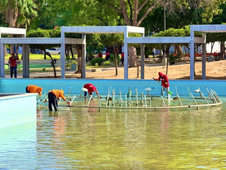 Gobernación despliega jornada de recuperación en tres espacios de esparcimiento y recreación de Maracaibo