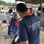 ¡Más de 30 choferes beneficiados! Transportistas de la línea 14 de Noviembre recibieron jornada de barbería