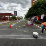 ‎Alcaldía de Maracaibo demarcó e instaló más de 60 ojos de gato en cuatro intersecciones de la calle 72