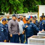 Gobernador Luis Caldera inspecciona inicio de la rehabilitación de la comandancia general del Cpbez