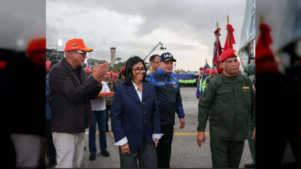 Delcy Rodríguez: "Vamos a la reconstrucción y recuperación de Venezuela"