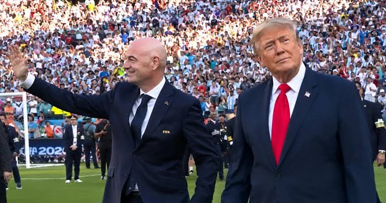 Trump e Infantino reciben abucheos tras la final del Mundial