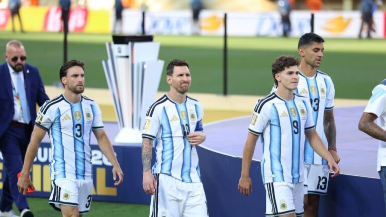 Sin Messi, la delegación argentina regresa a Buenos Aires