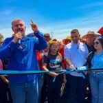 Gobernador Luis Caldera entrega 3,5 kilómetros lineales de vialidad asfaltada en el municipio de La Cañada de Urdaneta