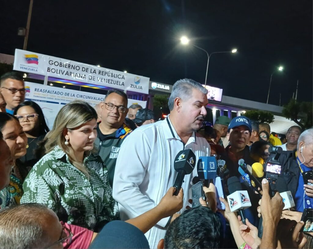 Gobernador Luis Caldera entrega rehabilitación integral de la Circunvalación 1 para beneficiar a más de 2 millones de habitantes de Maracaibo y San Francisco