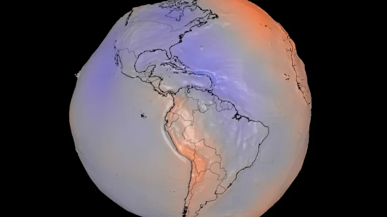 ¿Esa es la verdadera forma de la Tierra?. La NASA compartió un nuevo modelo 3D del geoide
