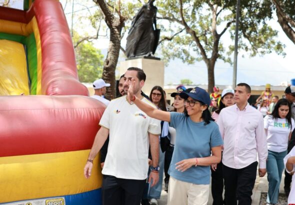 Delcy Rodríguez encabezó lanzamiento del Plan Nacional de Recreación Vacacional