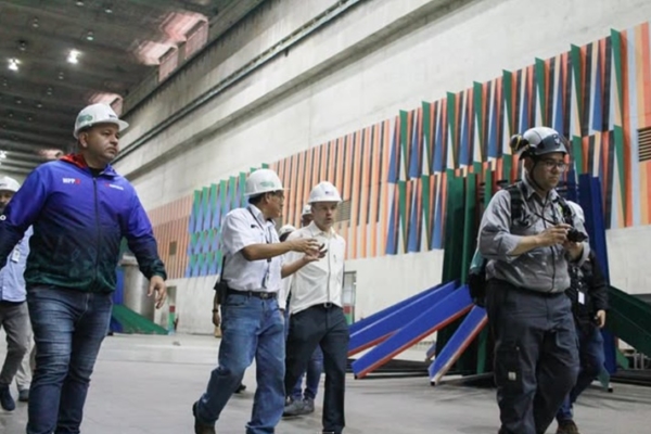 Equipo técnico de EEUU realizó diagnóstico en el Guri que contribuirá a modernizar el sistema eléctrico