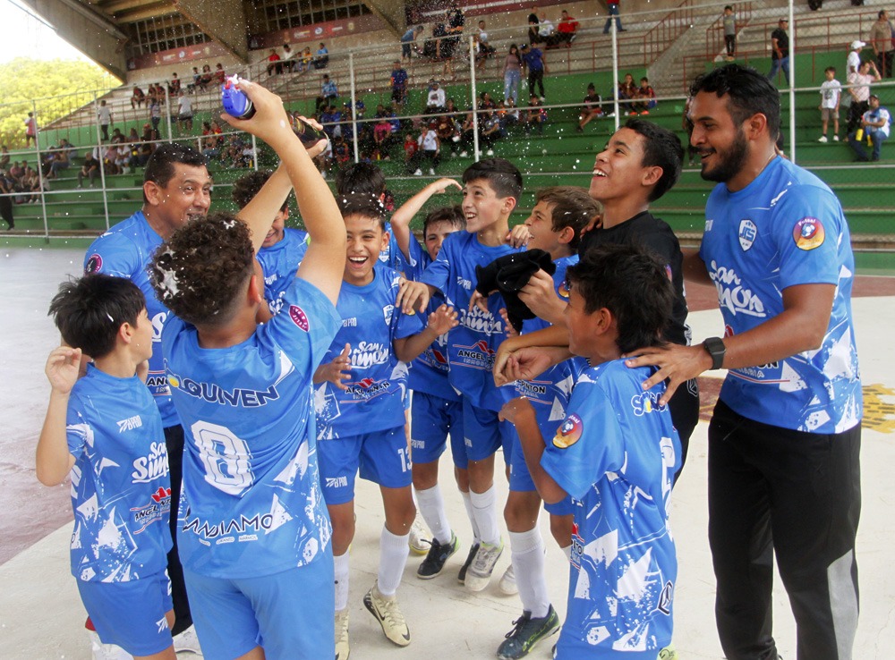 ¡Jornada de finales! Maracaibo dominante en el Mundialito Kids de Fútbol de Salón con cinco campeonatos
