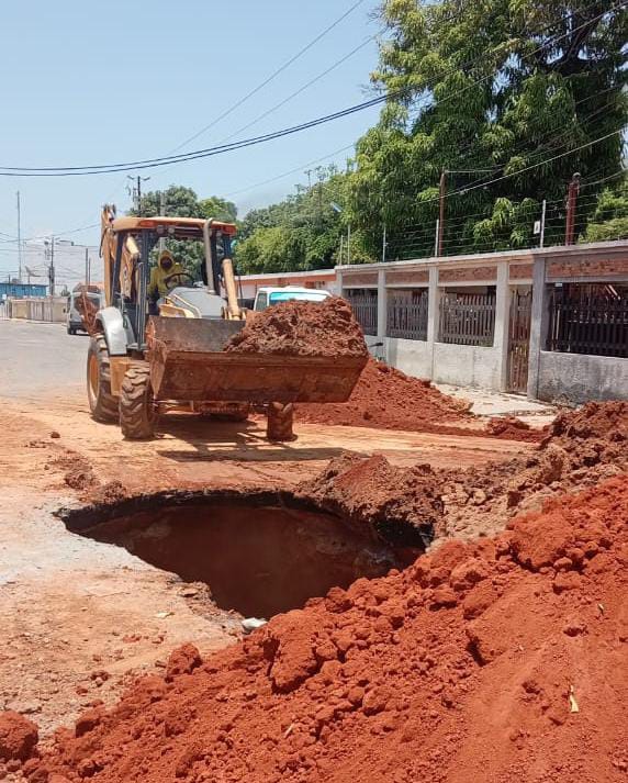 Alcaldía de Maracaibo reparó socavón en La Macandona que tenía 18 años de olvido
