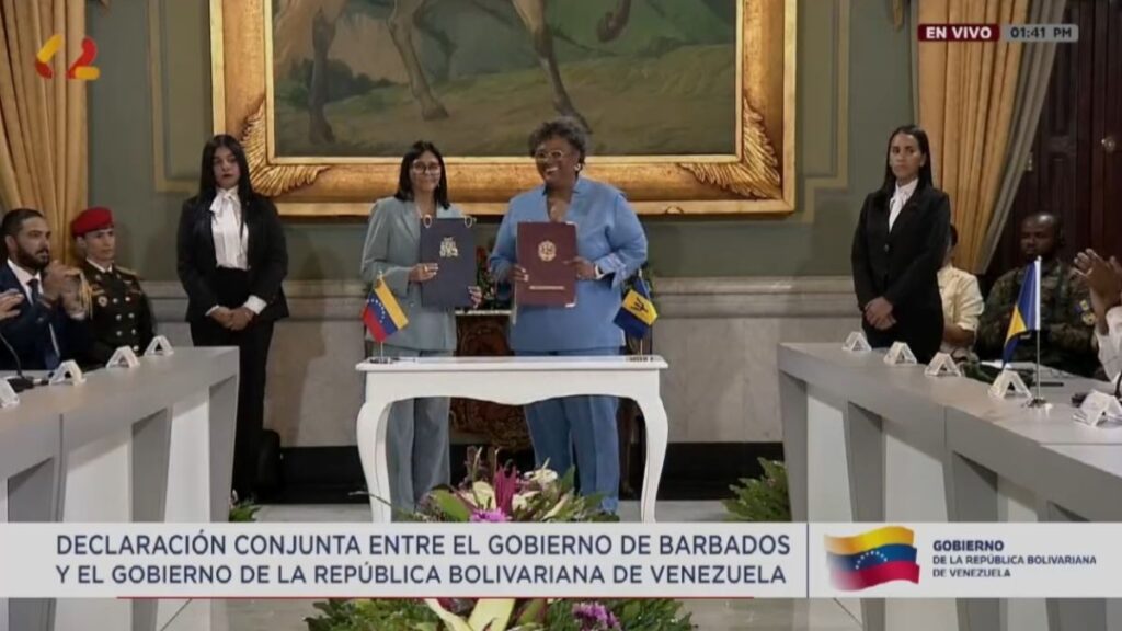 Venezuela y Barbados revisan agenda de cooperación