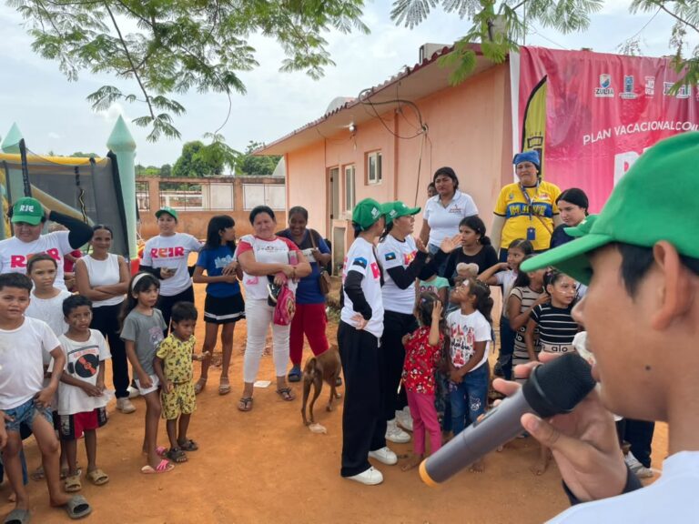 ¡Alcaldía llevando alegría! 100 niños y niñas del Barrio Las Trinitarias disfrutaron del Plan Vacacional Comunitario REIR