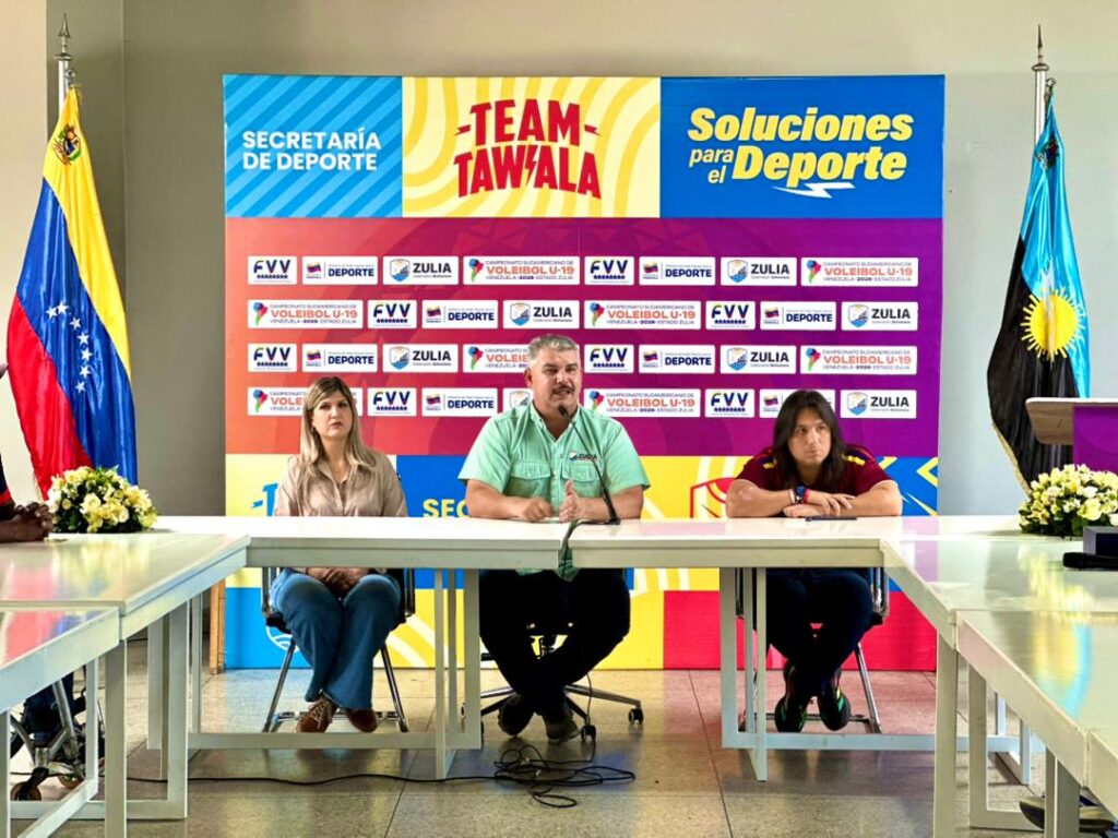 Gobernador Luis Caldera anuncia que Zulia será sede el Campeonato Suramericano de Voleibol Femenino U19