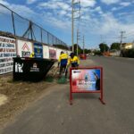 Alcaldía de Maracaibo limpió y desmalezó las áreas externas del ASIC 18 de Octubre