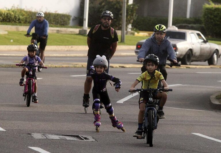 Ciclovía de Maracaibo fomenta la práctica del patinaje recreativo y competitivo