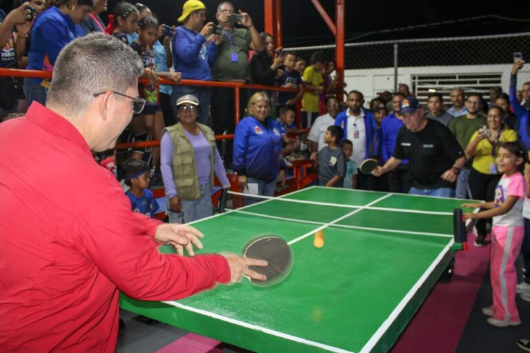Ahora tiene hasta mesas de ping-pong