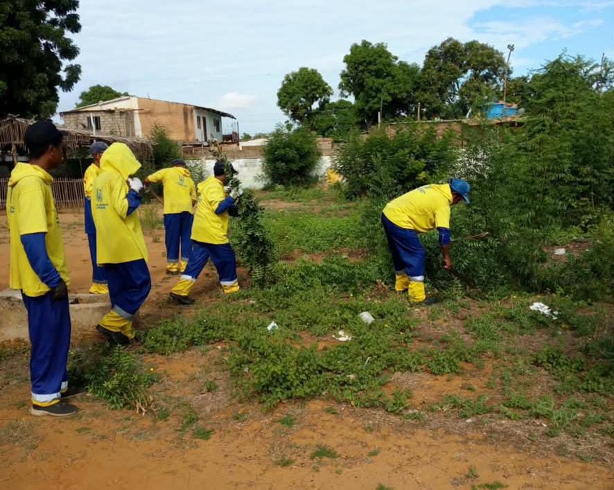 Alcaldía de Maracaibo desplegó operativo especial de saneamiento en el oeste de la ciudad