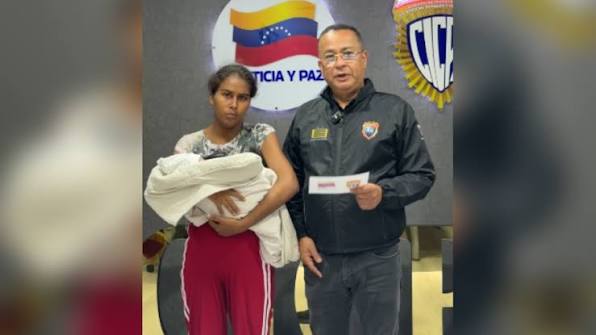 Cicpc rescató a niña de dos días de nacida y detuvo a su raptora