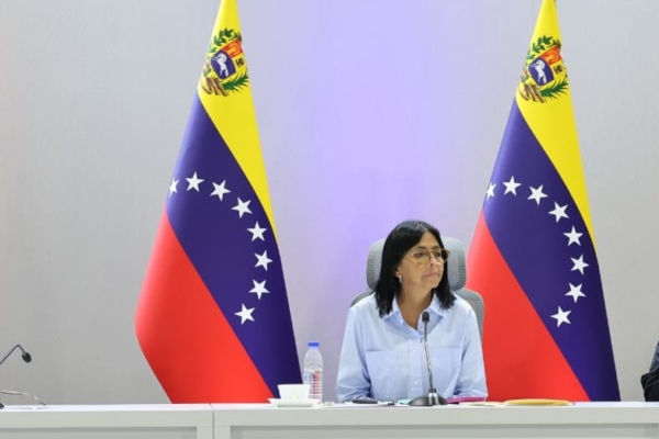 Delcy Rodríguez: 91% de los ingresos de Venezuela son para reivindicaciones laborales y protección social