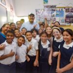 Gobernador Luis Caldera inspecciona trabajos de rehabilitación de la Escuela Básica Estadal Marco Tulio Andrade, en Maracaibo