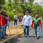 Gobernador Luis Caldera supervisa inicio del Plan de Asfaltado en 4 kilómetros entre Maracaibo y San Francisco