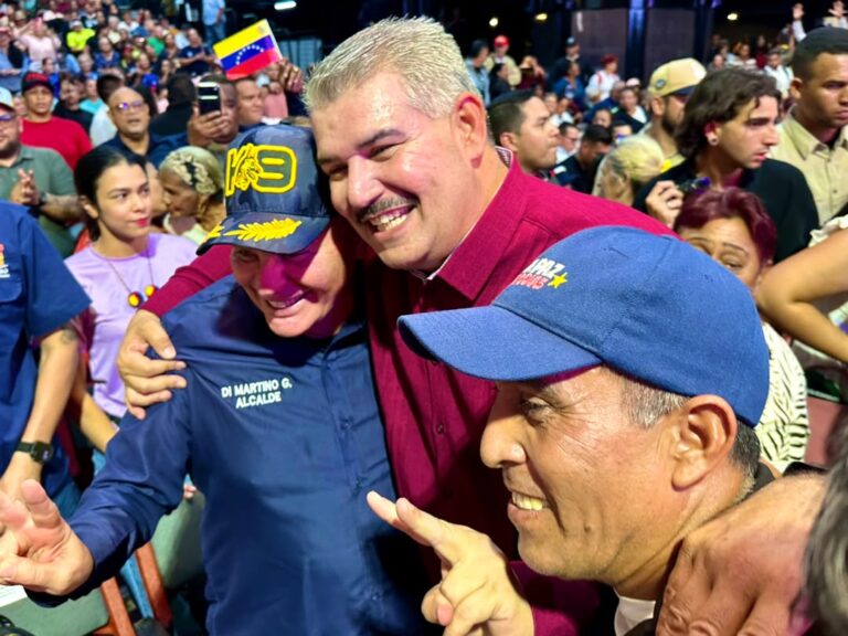 Gobernador Luis Caldera y el pueblo zuliano reafirman su apoyo a la presidenta Delcy Rodríguez