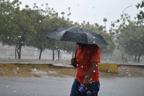 INAMEH prevé lluvias de intensidad variable en gran parte de Venezuela