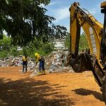 Noventa toneladas de desechos y escombros extrajeron del Hospital Psiquiátrico de Maracaibo